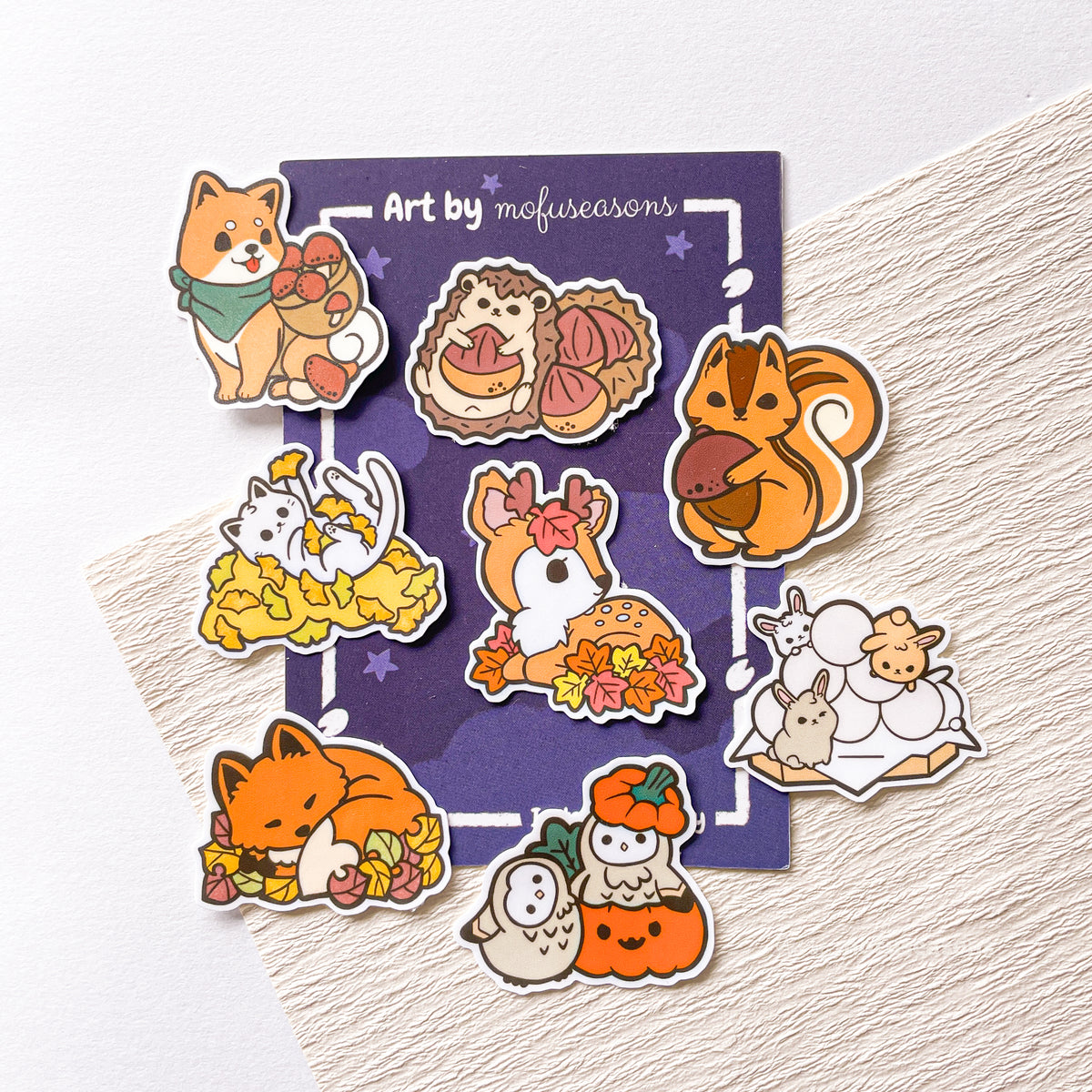 Friends of Japan Autumn Sticker Set – mofuseasons