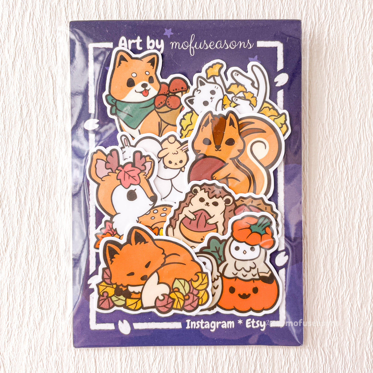 Friends of Japan Autumn Sticker Set – mofuseasons